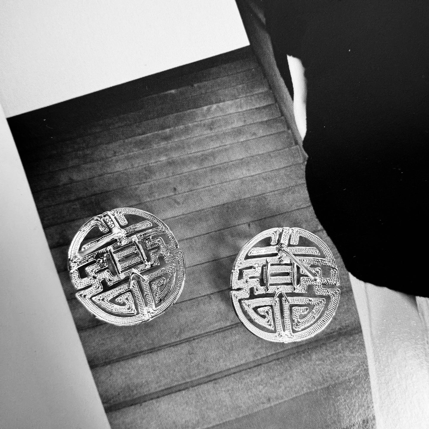 Longevity Character Earrings