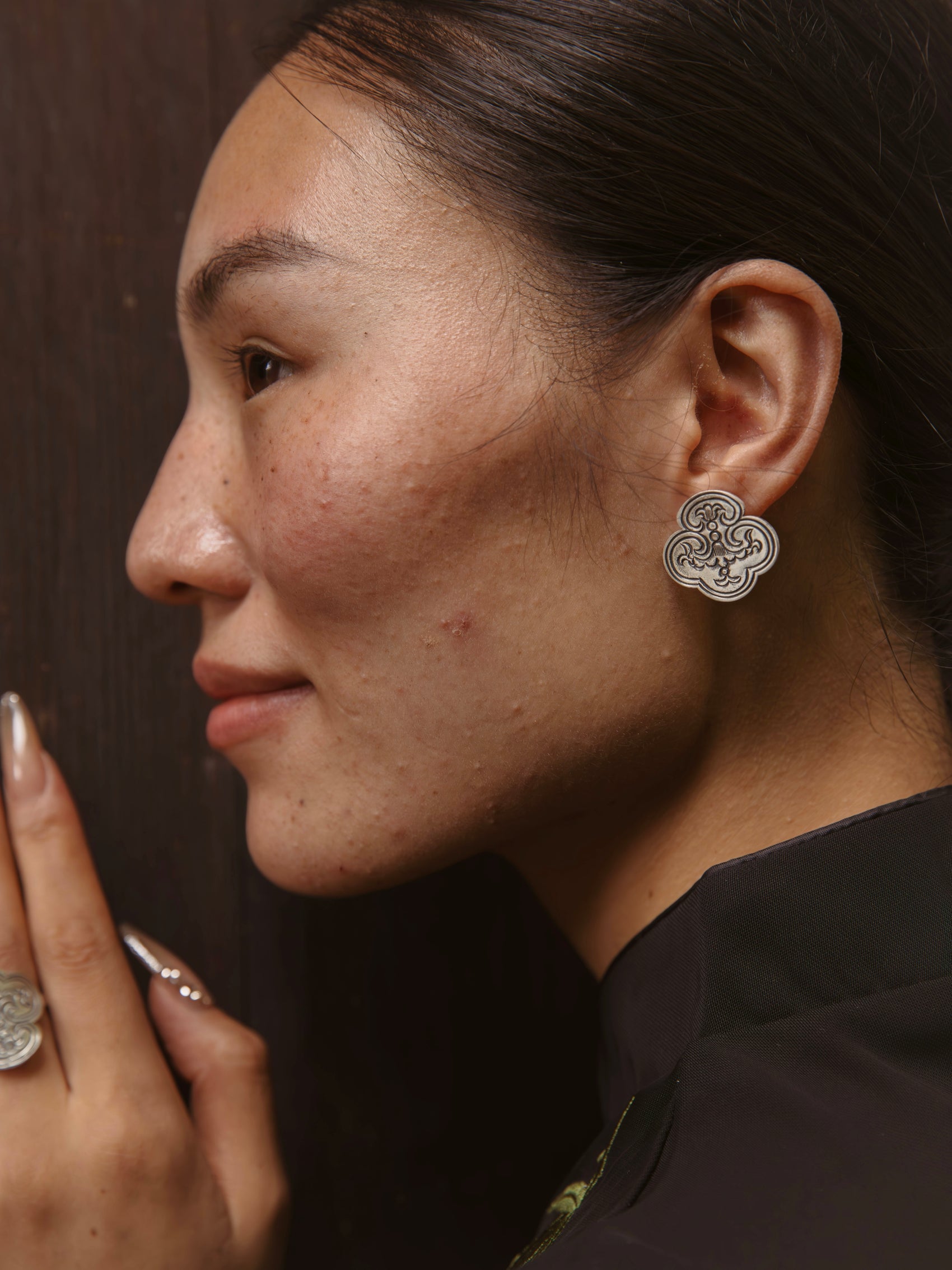 Peony Bloom Earrings