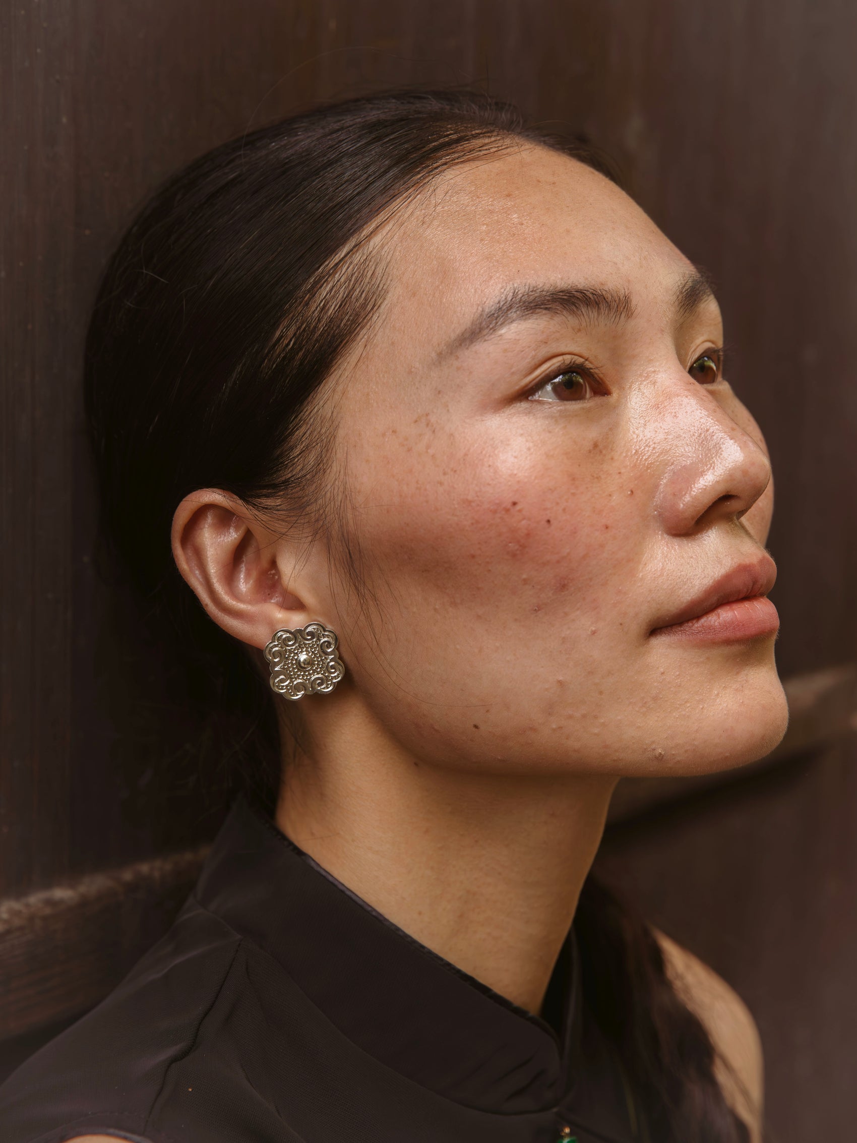 Whirlpool Cluster Earrings