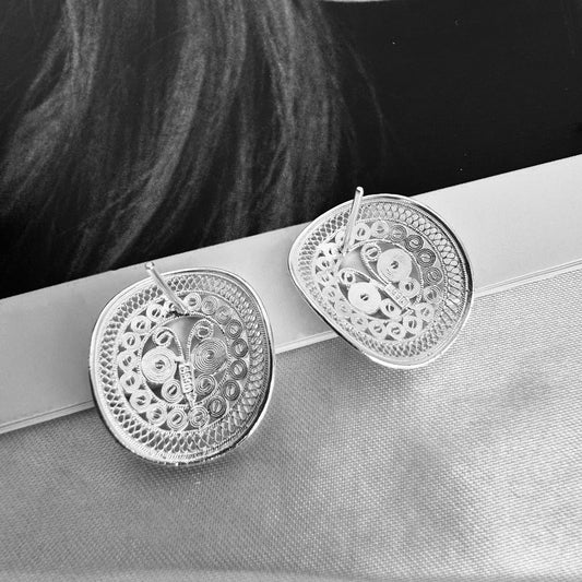 Circle Wings Earrings