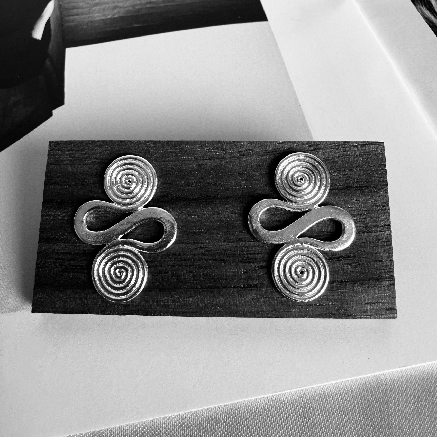 Double Whirlpool Earrings