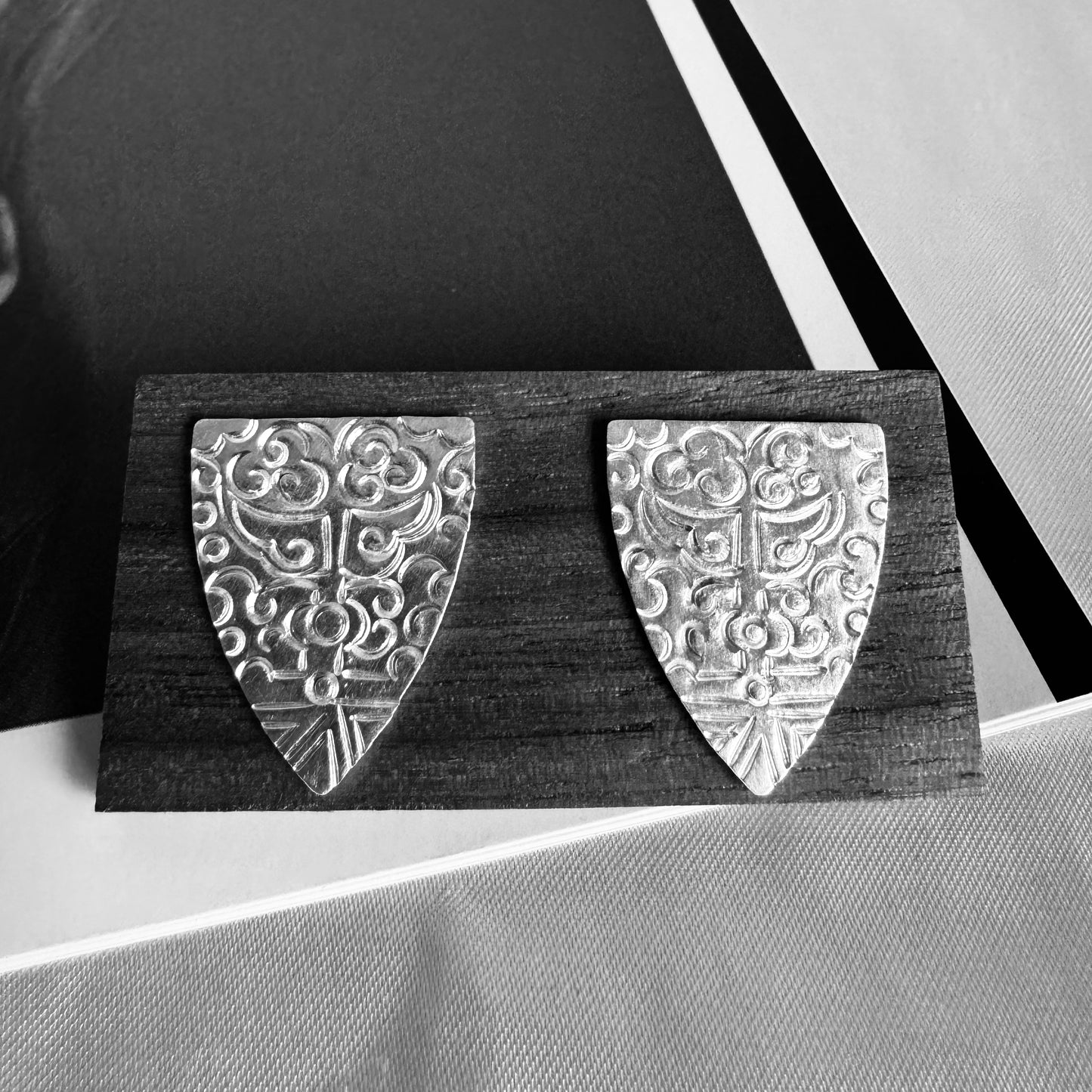 Beast Face Pattern Earrings