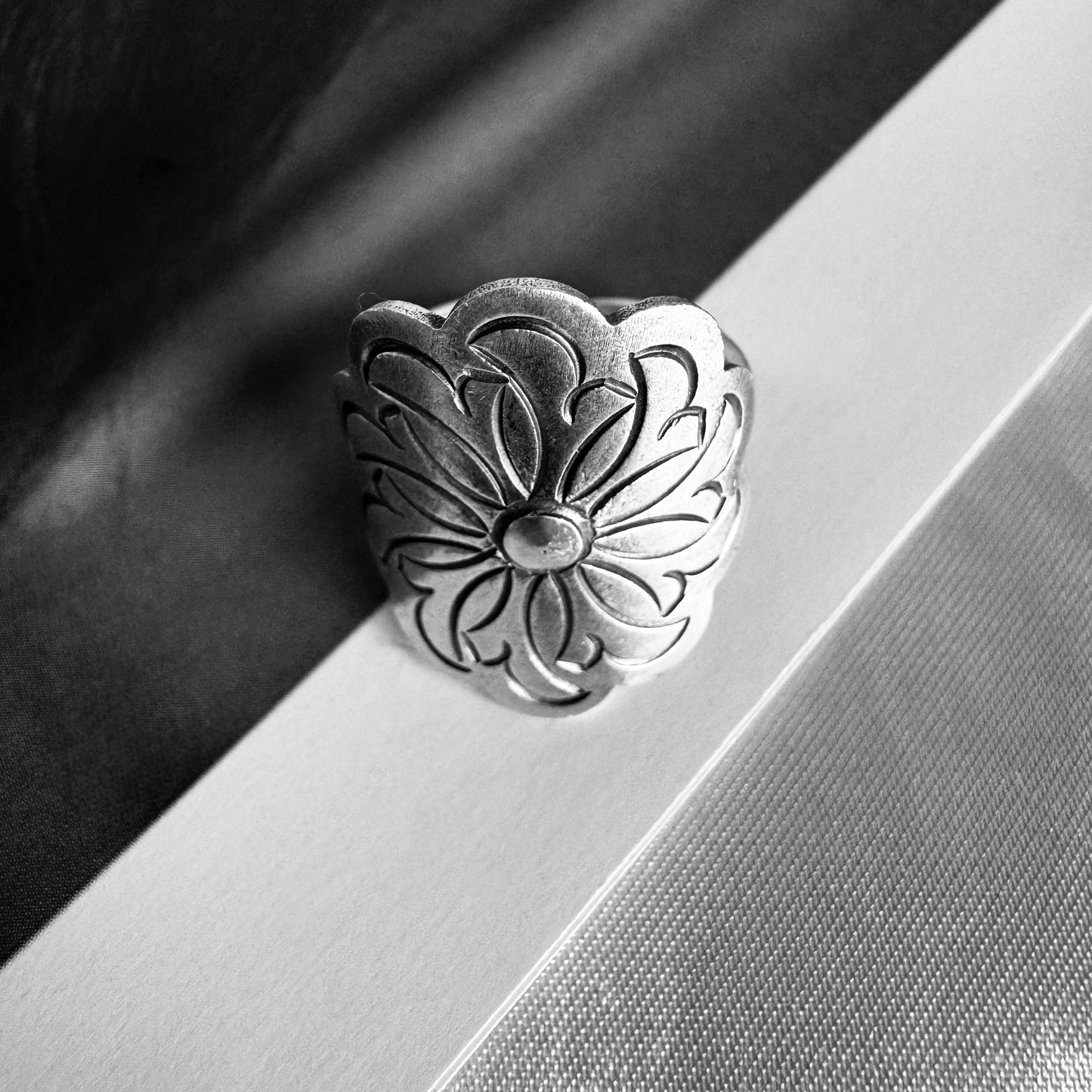 Chrysanthemum Charms Ring